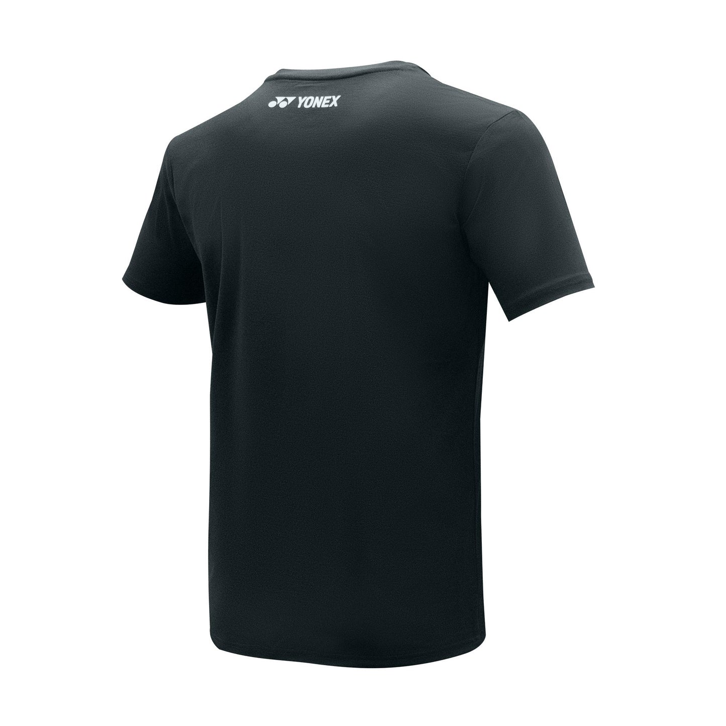 YONEX TEXTILE ROUND NECK UNISEX  T-SHIRT # YOB23002EX BLACK