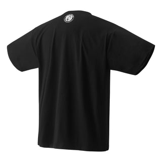 YONEX TEXTILE ROUND NECK UNISEX  T-SHIRT # YOB23001EX BLACK