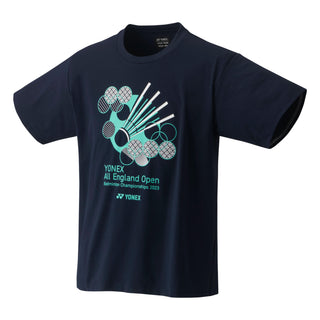 YONEX TEXTILE ROUND NECK UNISEX  T-SHIRT # YOB23001EX BLACK