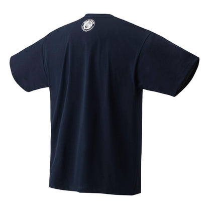 YONEX TEXTILE ROUND NECK UNISEX  T-SHIRT # YOB23001EX BLACK