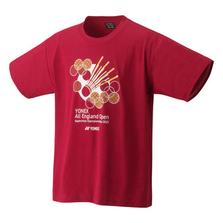 YONEX TEXTILE ROUND NECK UNISEX  T-SHIRT # YOB23001EX BLACK
