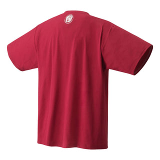 YONEX TEXTILE ROUND NECK UNISEX  T-SHIRT # YOB23001EX BLACK