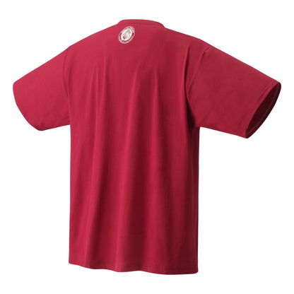 YONEX TEXTILE ROUND NECK UNISEX  T-SHIRT # YOB23001EX BLACK