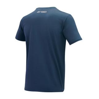 YONEX TEXTILE ROUND NECK UNISEX  T-SHIRT # YOB23002EX BLACK