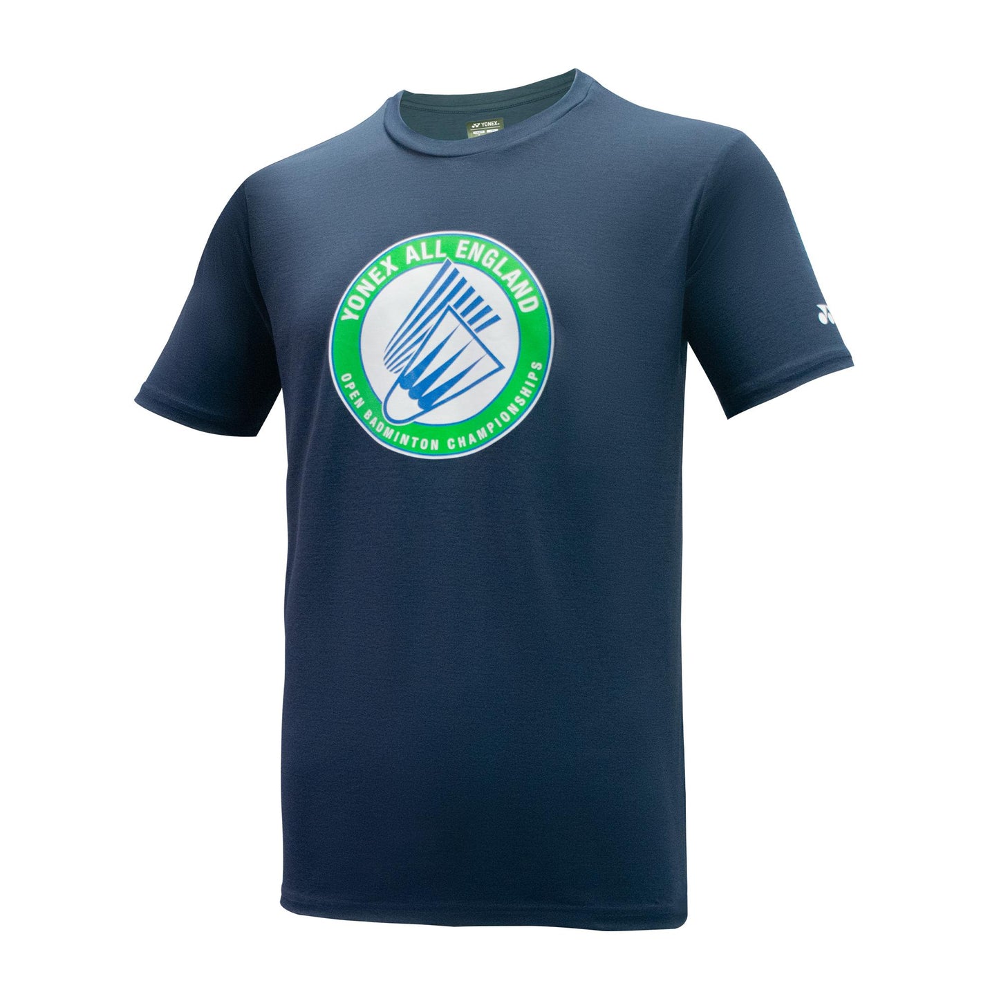 YONEX TEXTILE ROUND NECK UNISEX  T-SHIRT # YOB23002EX BLACK