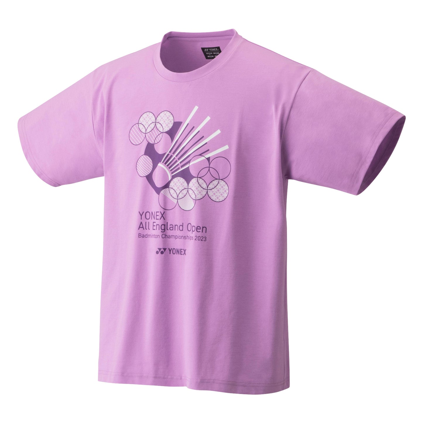 YONEX TEXTILE ROUND NECK UNISEX  T-SHIRT # YOB23001EX BLACK