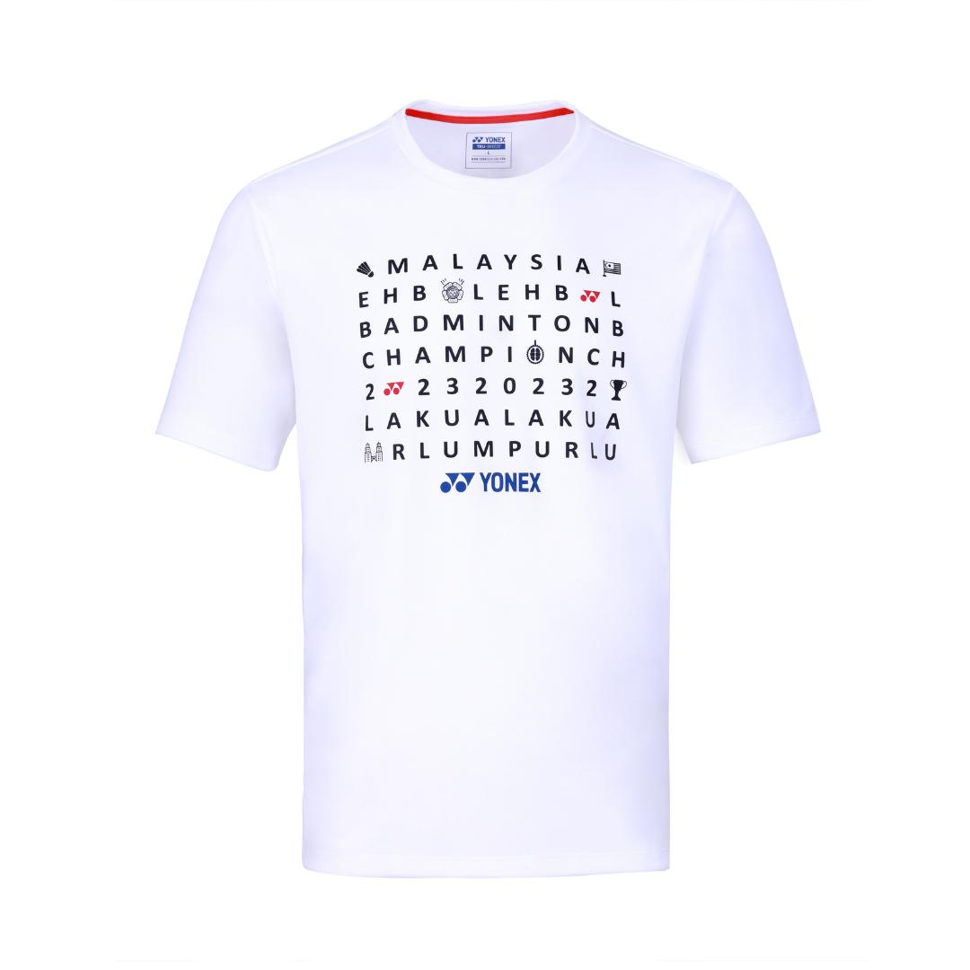 YONEX MEN'S ROUND NECK TEE # RM-S092-2475-MYOPN23-S FLAME SC