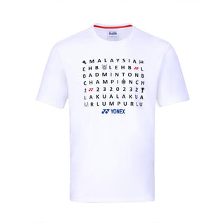 YONEX MEN'S ROUND NECK TEE # RM-S092-2475-MYOPN23-S FLAME SC