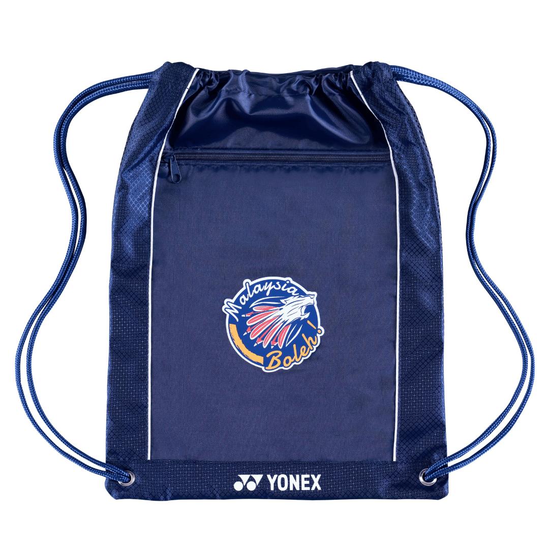 YONEX DRAWSTRING BAG # SVR-F035-DSB01-165M-S NAVY ZZZZ