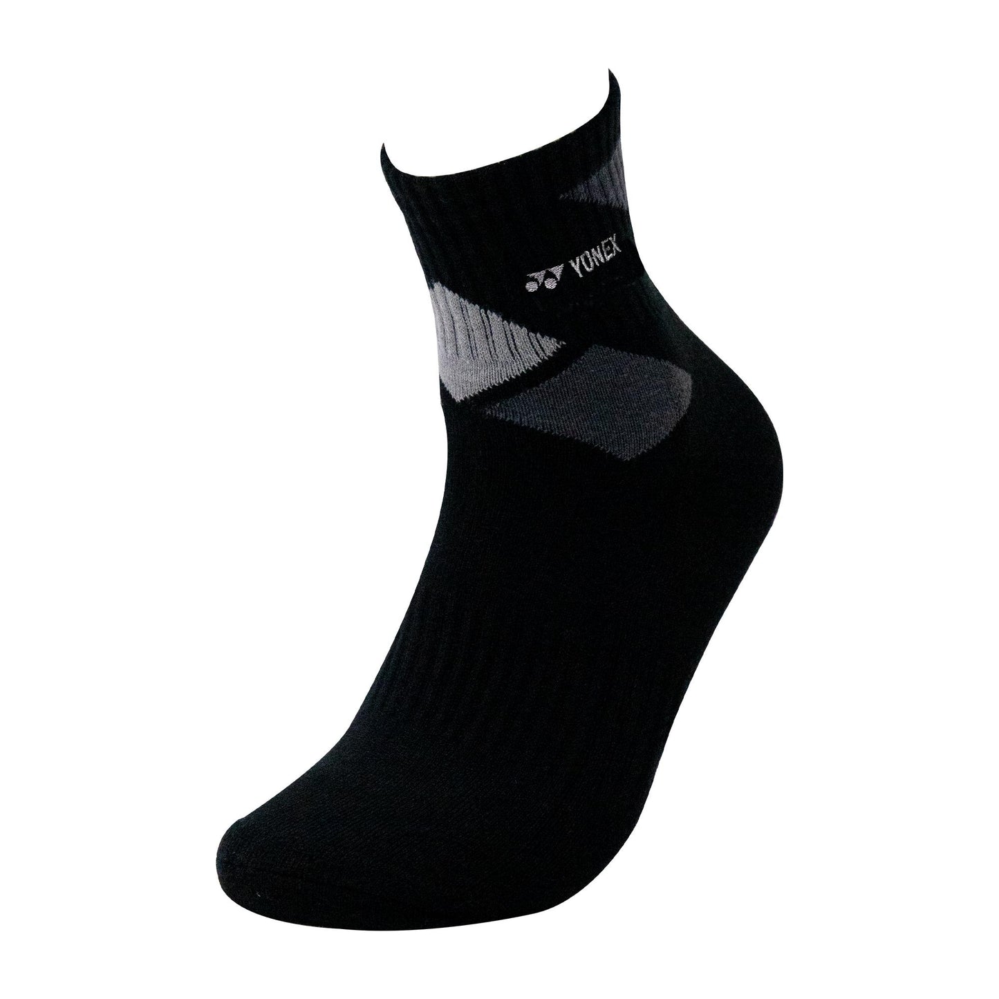 YONEX MEN'S SOCKS # SSM-1854R-S BLACK 1IN1