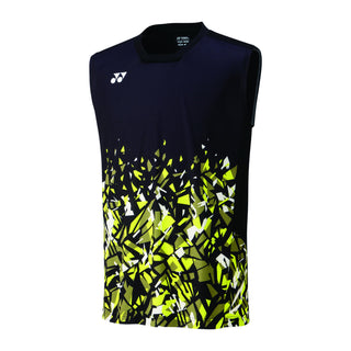 YONEX MEN'S SLEEVELESS TOP # 10552EX BLACK 2XL