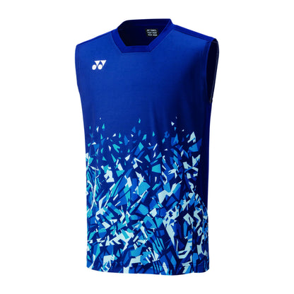 YONEX MEN'S SLEEVELESS TOP # 10552EX BLACK 2XL
