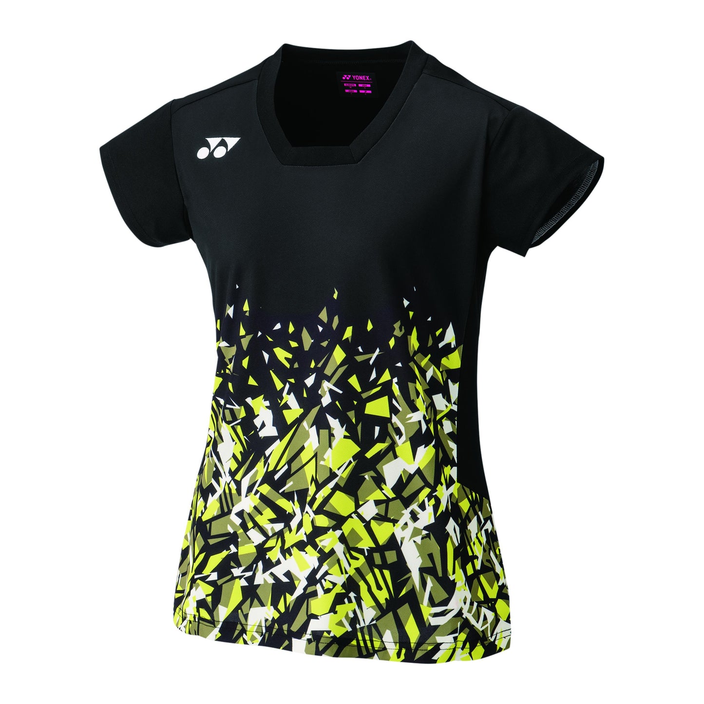 YONEX WOMEN'S CREW NECK SHIRT # 20748EX BLACK 2XL