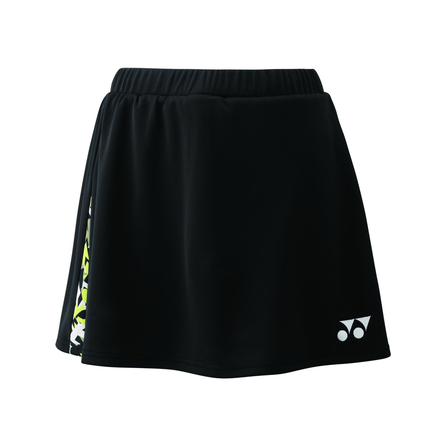 YONEX WOMEN'S SKORT # 26116EX BLACK/YELLOW 2XL