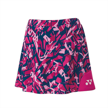 YONEX WOMEN'S SKORT# 26117EX BERRY PINK 2XL