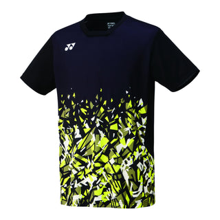 YONEX MEN'S CREW NECK SHIRT # 10551EX BLACK 2XL