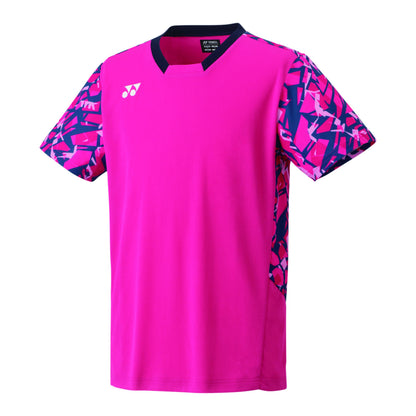 YONEX MEN'S CREW NECK SHIRT#10533EX BERRY PINK 2XL