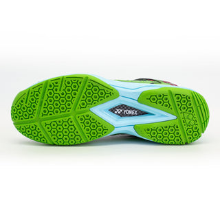 YY MENS BADMINTON SHOES # TOUR DOMINANT -2 JR BLACK / NEON Y