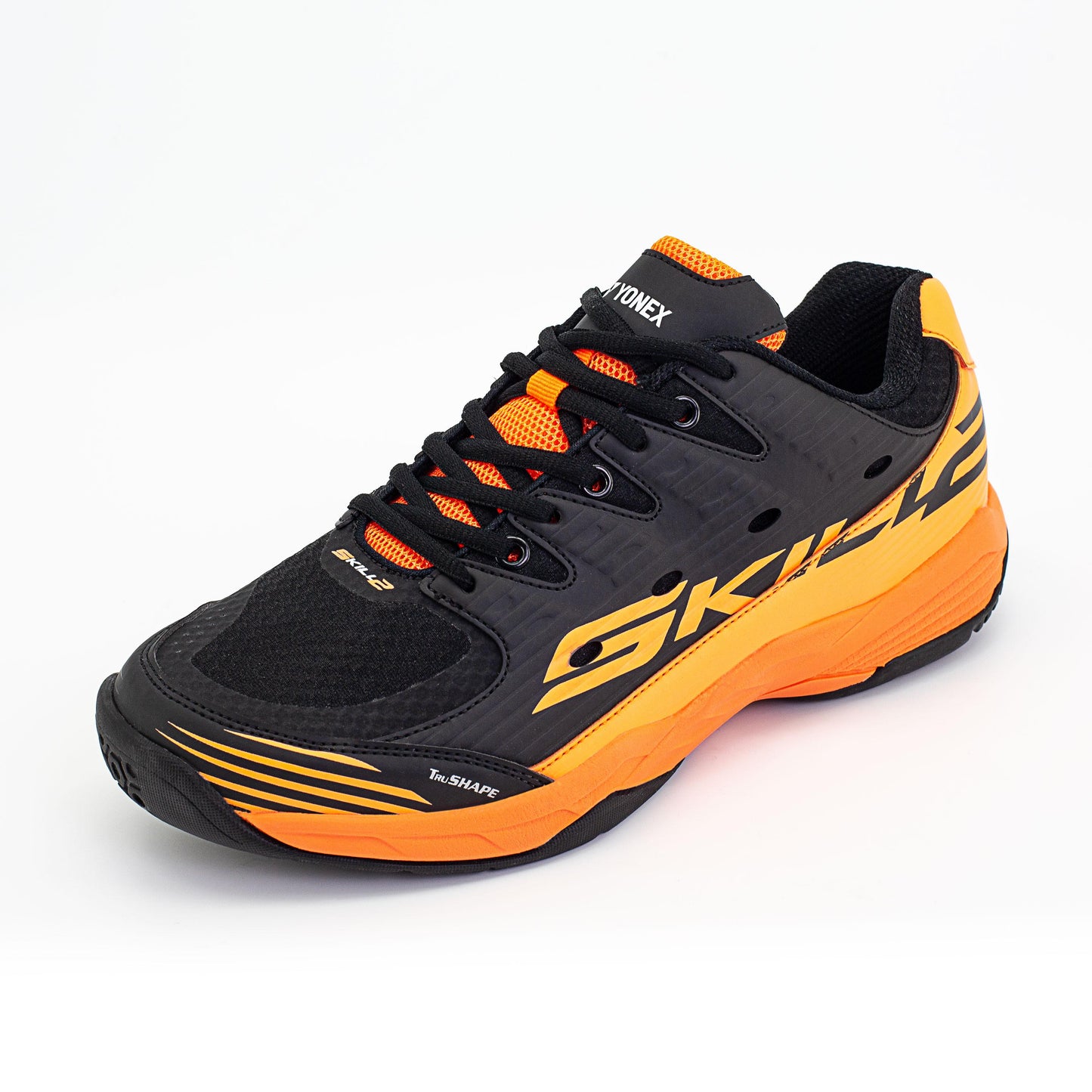 YY MENS BADMINTON SHOES # TOUR SKILL-2 JR BLACK / CERAMIC/ N