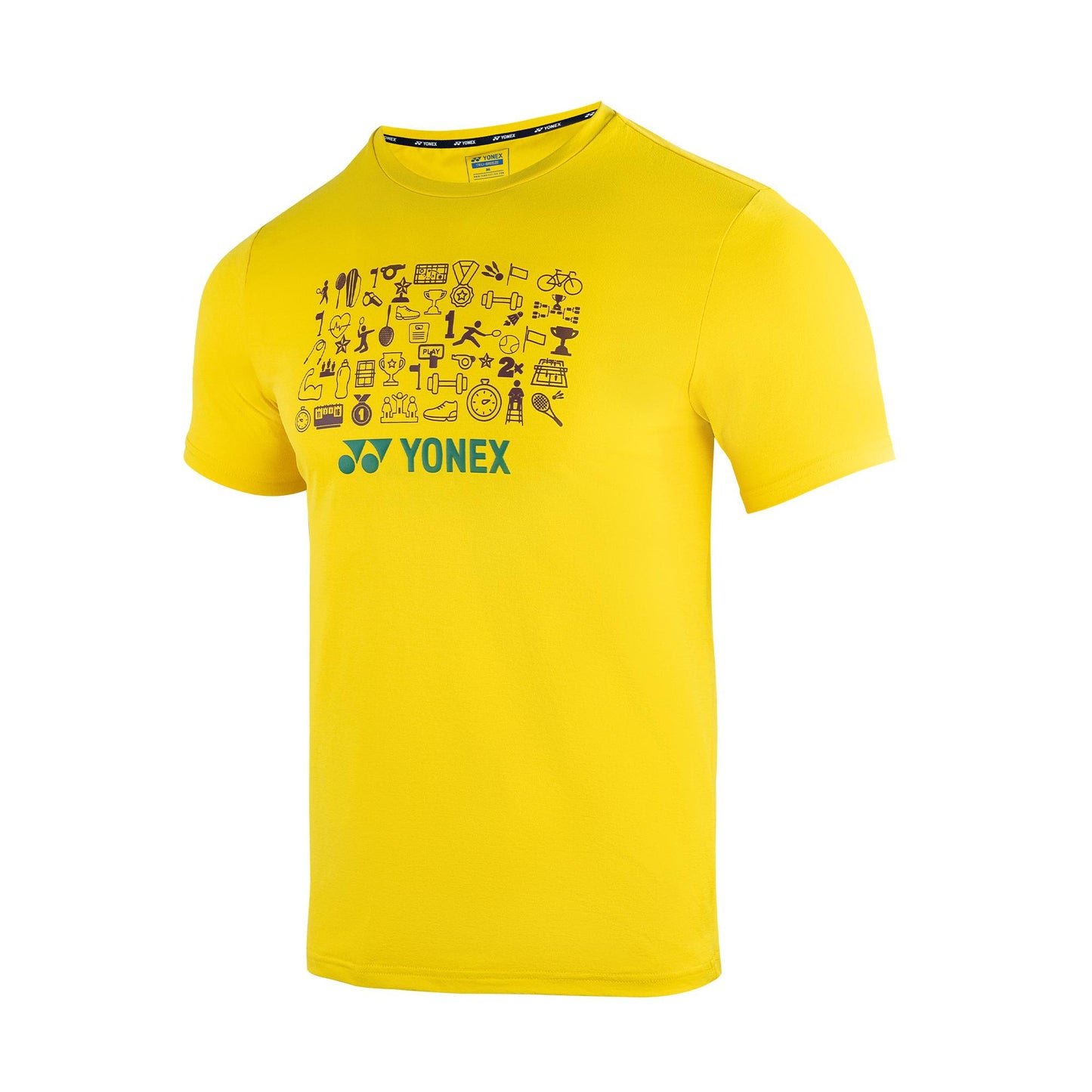 YONEX JUNIOR ROUND NECK T-SHIRT #RJ-S092-2327-PLAY3-S MAJOLI