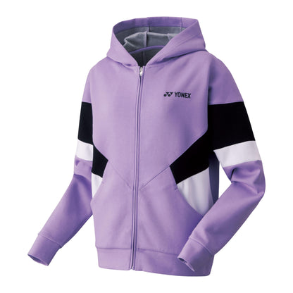 YONEX WOMENS SWEAT FULL ZIP HOODIE #57072EX BLACK 2XL