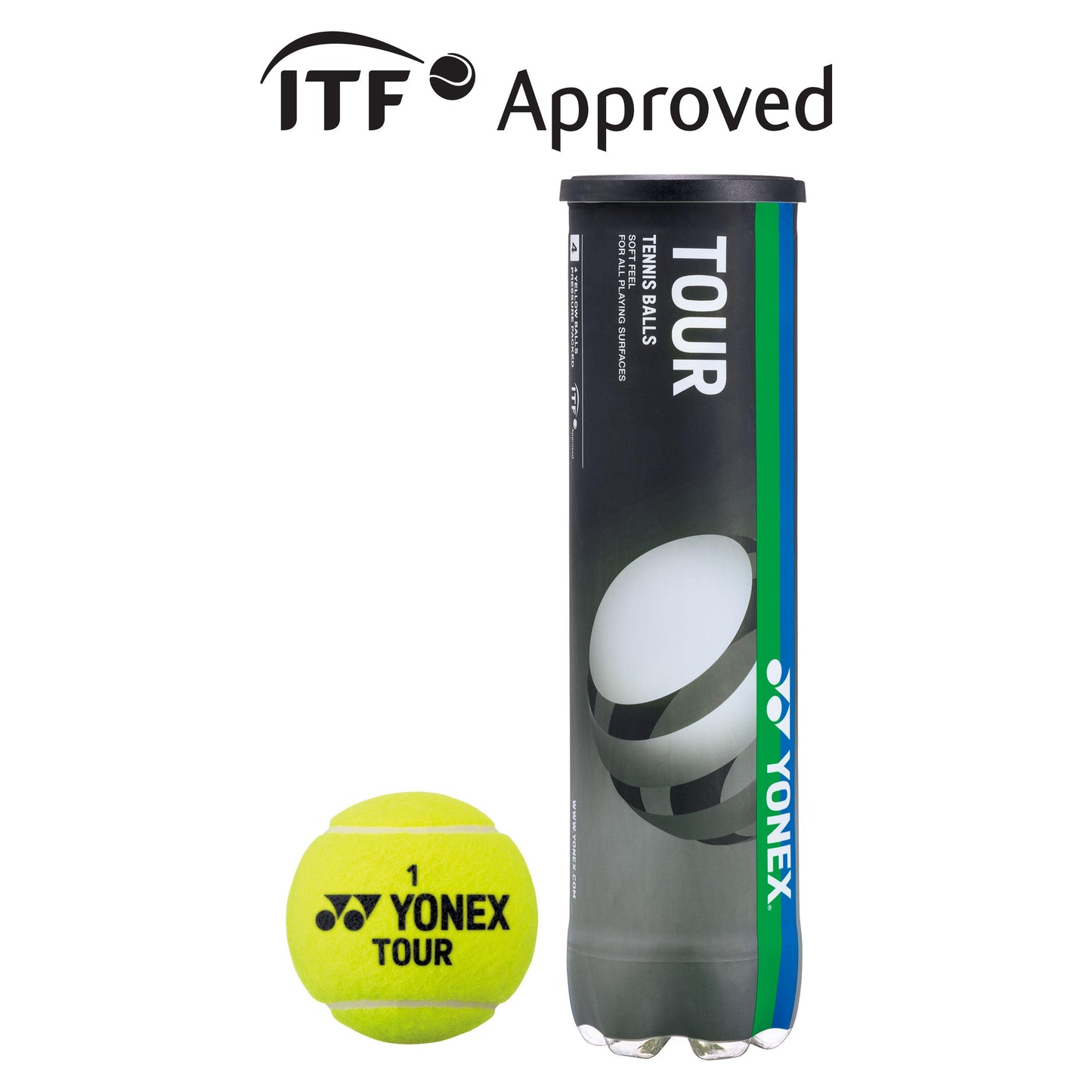 YONEX TENNIS BALL TOUR # TB-TR4NEX  ZZZZ