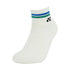 YONEX MEN'S SOCKS  # SSM-1081-MP5-S BEIGE/GREEN 1IN1