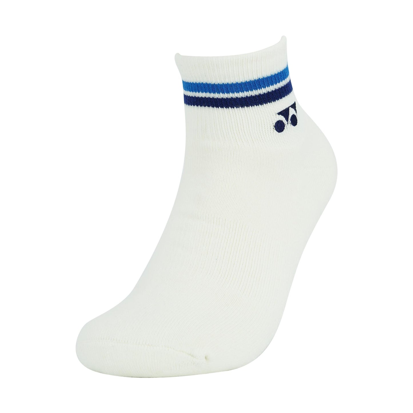 YONEX MEN'S SOCKS  # SSM-1081-MP5-S BEIGE/GREEN 1IN1