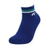 YONEX MEN'S SOCKS  # SSM-1081-MP5-S BEIGE/GREEN 1IN1