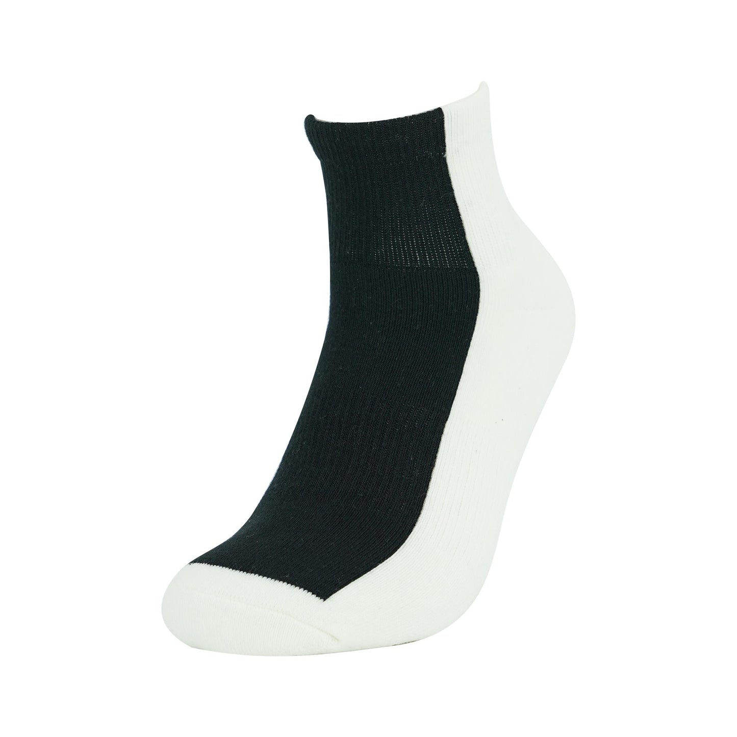 YONEX MEN'S SOCKS  # SSM-1073-MP5-S BLACK / NEON 1IN1