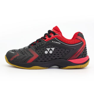 YY MENS BADMINTON SHOES # AERO COMFORT 5 BLACK/RED 24.5