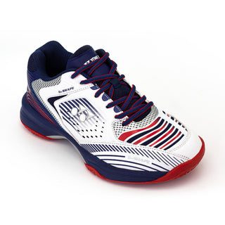 YY MENS BADMINTON SHOES # KIWAMI FADDED RED / DARK OCEANIC 2