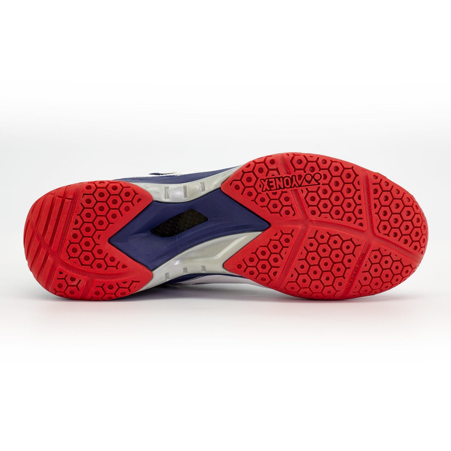 YY MENS BADMINTON SHOES # KIWAMI FADDED RED / DARK OCEANIC 2