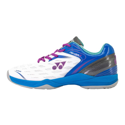 YY MENS BADMINTON SHOES # AKITA HOT CORAL / DRY ROSE 23.5