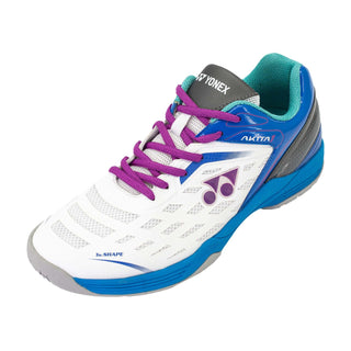 YY MENS BADMINTON SHOES # AKITA HOT CORAL / DRY ROSE 23.5