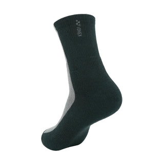 YONEX MEN'S SOCKS  # SSM-1873-MP5-S DARK GREY/BLACK 1IN1