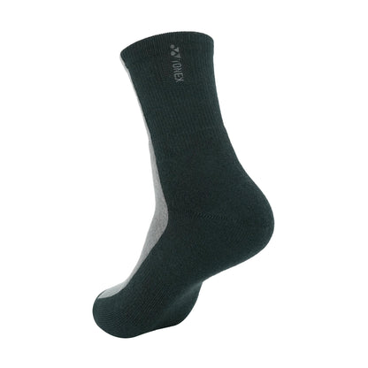 YONEX MEN'S SOCKS  # SSM-1873-MP5-S DARK GREY/BLACK 1IN1