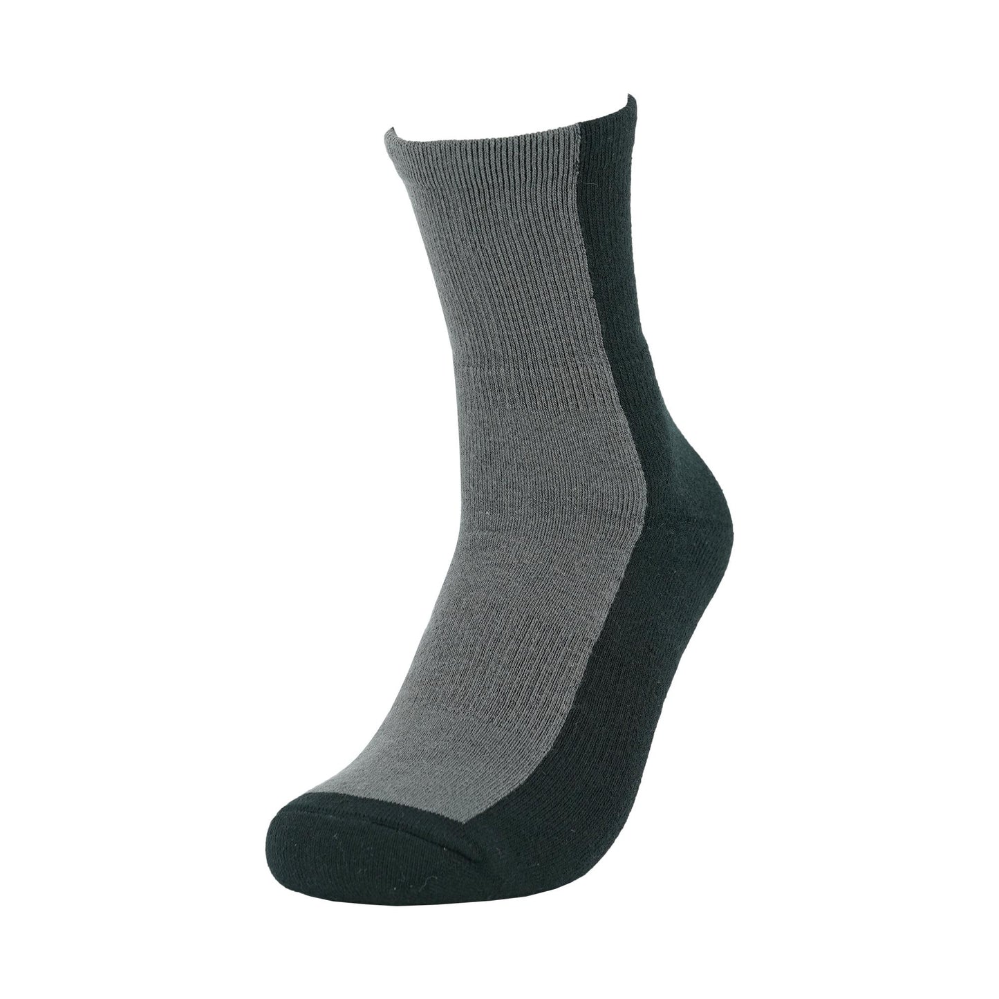 YONEX MEN'S SOCKS  # SSM-1873-MP5-S DARK GREY/BLACK 1IN1