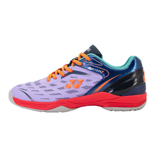 YY MENS BADMINTON SHOES # AKITA HOT CORAL / DRY ROSE 23.5
