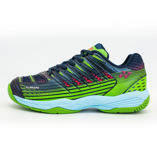 YY MENS BADMINTON SHOES# TOUR DOMINANT 2 BLACK / NEON YELLOW