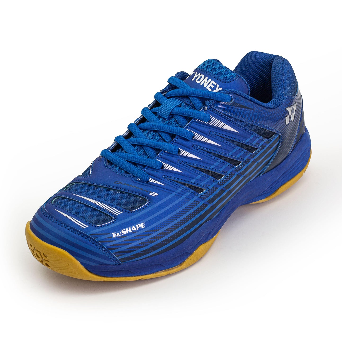 YY MENS BADMINTON SHOES# TOUR DOMINANT 2 BLACK / NEON YELLOW