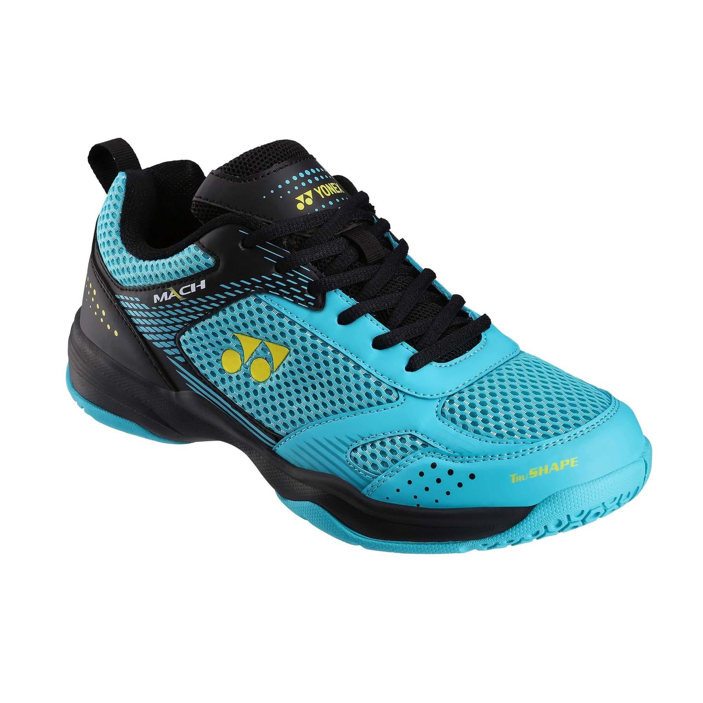 YONEX BADMINTON SHOES # MACH BLACK/PEARLIZED WHITE
 22
