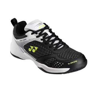 YONEX BADMINTON SHOES # MACH BLACK/PEARLIZED WHITE
 22