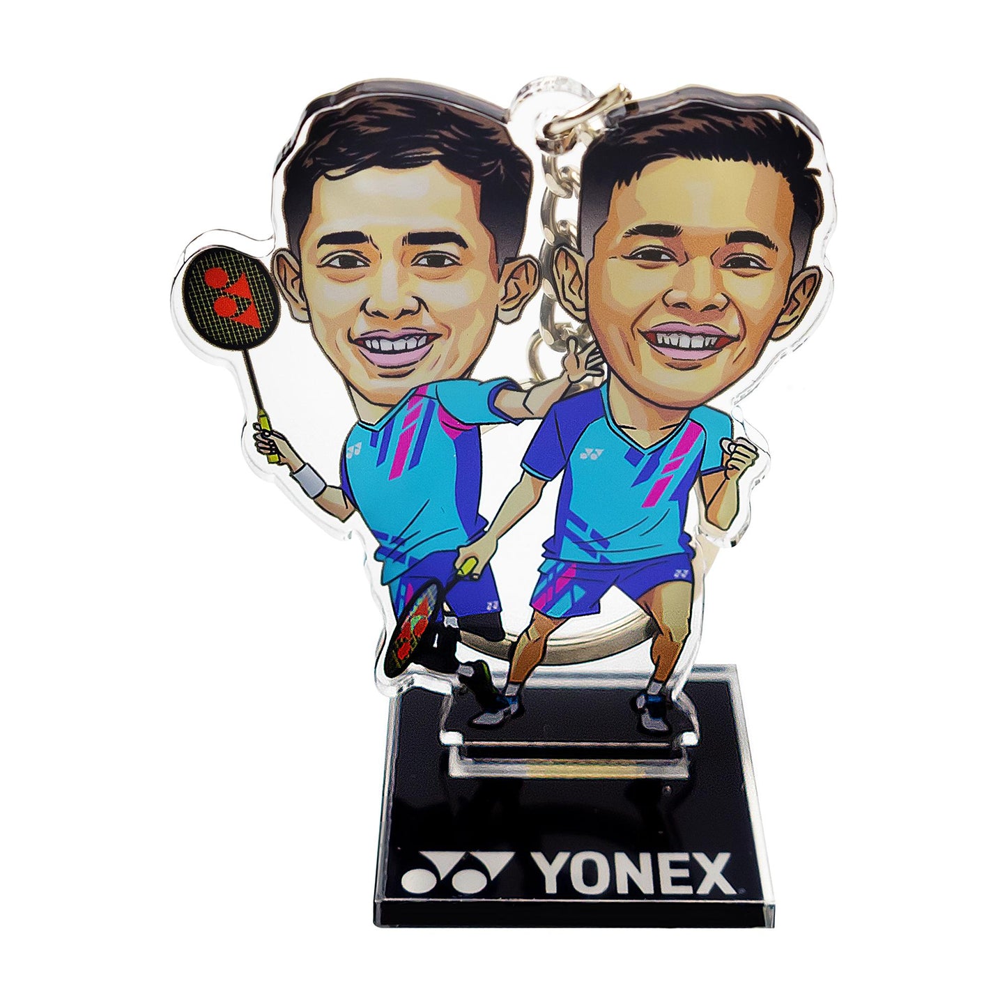 YONEX KEYCHAIN # SVR-N029-0009-KC-S AARON CHIA & SOH WOOI YI