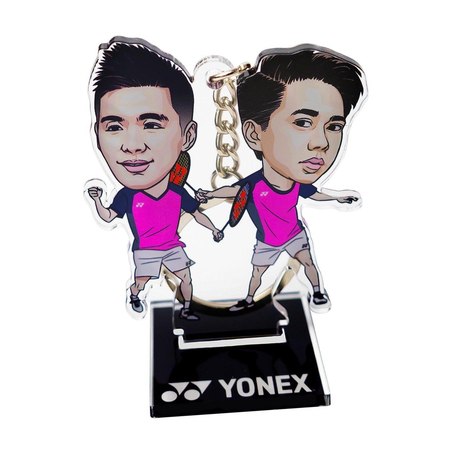 YONEX KEYCHAIN # SVR-N029-0009-KC-S AARON CHIA & SOH WOOI YI