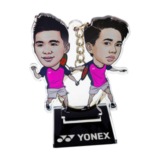 YONEX KEYCHAIN # SVR-N029-0009-KC-S AARON CHIA & SOH WOOI YI