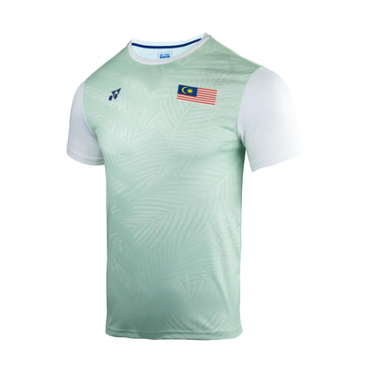 YONEX MEN'S ROUND NECK TEE # RM-S092-2454-MYOPN23-S LAURE GR
