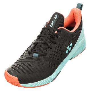 YY TENNIS SHOES # SHTS3MGCEX BLACK/SKYBLUE 22.5