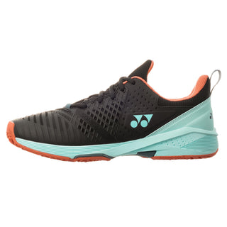 YY TENNIS SHOES # SHTS3MGCEX BLACK/SKYBLUE 22.5