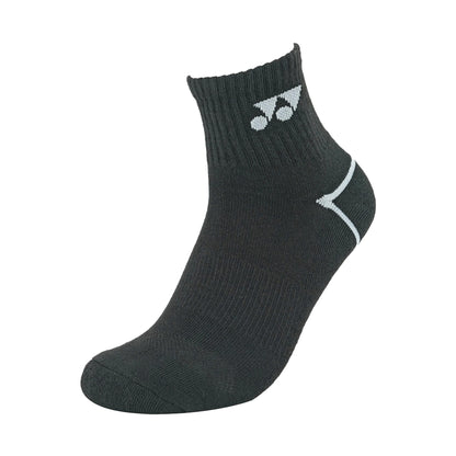 YONEX UNISEX SOCKS # SSSE-120101CM-S BLACK 3/4 REGULAR
